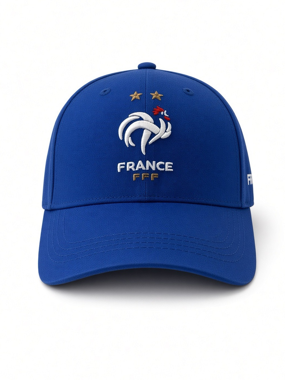 France FFF Soccer Embroidered Adjustable Baseball Cap Blue NWT